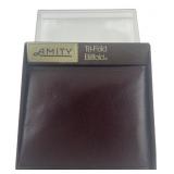 NIB Amity Tri-Fold Leather Billfold