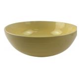 Gibson Yellow Ceramic Bowl, 9'