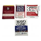 Assorted Health and Wellness Books, Set of Four