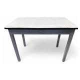 Vintage Enamel Top Kitchen Table