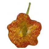 Art Glass Flower Sculpture, 8' H