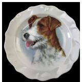 VTG Sandford Fine Bone China Jack Russell Plate, 4