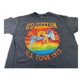 Led Zeppelin U.S. Tour 1975 Graphic T-Shirt