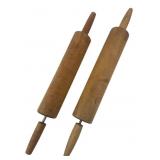 Pair of Vintage Wooden Rolling Pins