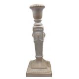 Ceramic Lion Head Candlestick Holder