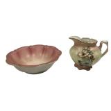 R.S. Prussia Porcelain Bowl & Pitcher Set