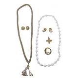 Costume Jewelry Collection: Necklaces and Earrings