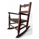 VTG Wooden Child's Rocking Chair