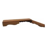 Wooden Wall-Mount Tie Organizer