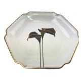 Otagiri Golden Calla Ceramic Plate