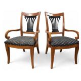 Bernhardt Furniture Pair of Dining Armchairs