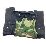 NWT Fashion Nova Cargo Jeans and Camo Tank Set
