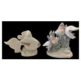 Lenox and Wellington Collection Fish Figurines (2)