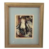 Pierre-Auguste Renoir Framed Print of La Loge