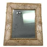 Decorative Floral Wire Mesh Mirror
