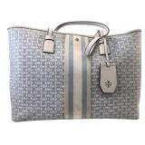 Tory Burch Chain-Link Pattern Tote Bag