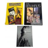 Set of Three Art and Theatre Books