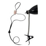 Black Clip-On Task Lamp