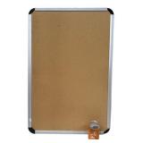 Aluminum Framed Wall Corkboard 24x36'