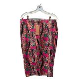 NWT Shein Curve Floral Leopard Zebra Print Skirt