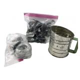 Vintage Kitchenware Lot: Perfect Sifter and Molds