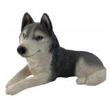 Sandicast Husky Dog Figurine, 9' x 6'