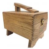Griffin Shinemaster Wooden Shoe Shine Box