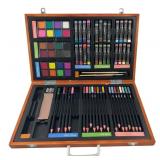 Gallery Art Supply Wooden Case Set