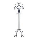 Black Metal Scrollwork Display Stand 32'H