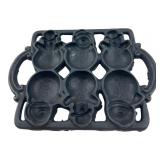 Taylor & Ng Cast Iron Bull Press and Snowman Mold