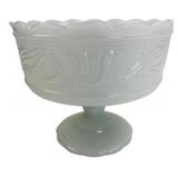 E.O. Brody Co. Milk Glass Footed Bowl M6000