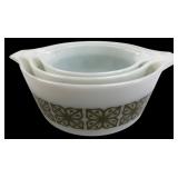 Pyrex Verde Nesting Bowl Set