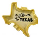 Texas-Shaped Ceramic Ashtray