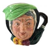Royal Doulton Sairey Gamp Character Jug, 6.5' H