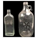 Motor City Brewing Growler & R.V. Pierce Bottle