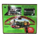 New Bright Great American Express Train Set