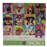 Sealed EuroGraphics Silly Dogs 300-Piece Jigsaw Pu