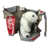 Coca-Cola 1993 Plush Polar Bear 7"