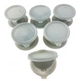 Tupperware Set of Bowls with Lids
