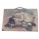 E.W. Hoyt & Co. 1892 Advertising Sign