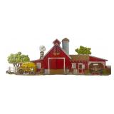 Farm Scene Decorative Wall Plaque