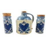 Homestead Pottery 3-Piece Ceramic Set