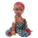 Japanese Celluloid & Tin Tricycle Toy