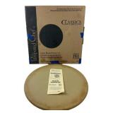 Pampered Chef 15" Round Baking Stone with Box
