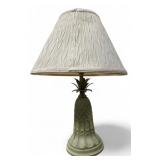 Regency Style Metal Pineapple Table Lamp