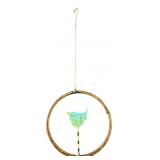 Folk Art Hanging Bird Mobile, 20" H