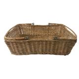 Woven Wicker Market Basket