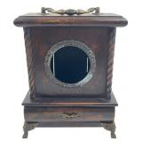 Decorative Wooden Clock Case with Drawer
