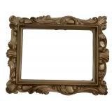 Ornate Gold Painted Molded Picture Frame