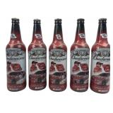 Budweiser Dale Earnhardt Jr. #8 Beer Bottles (5)